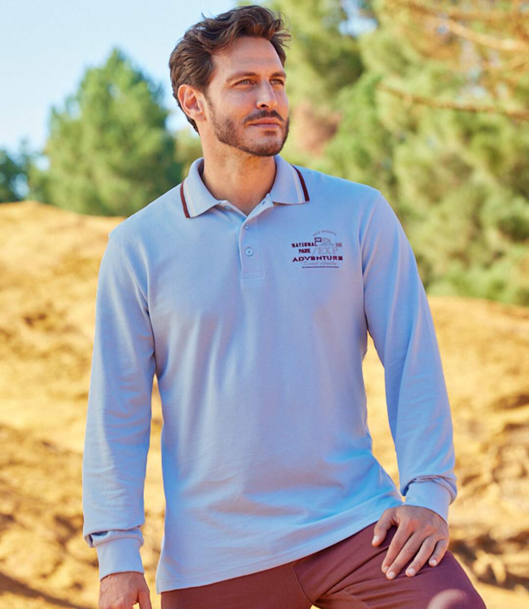 Lot de 2 Polos Maille Piquée Arizona Adventure