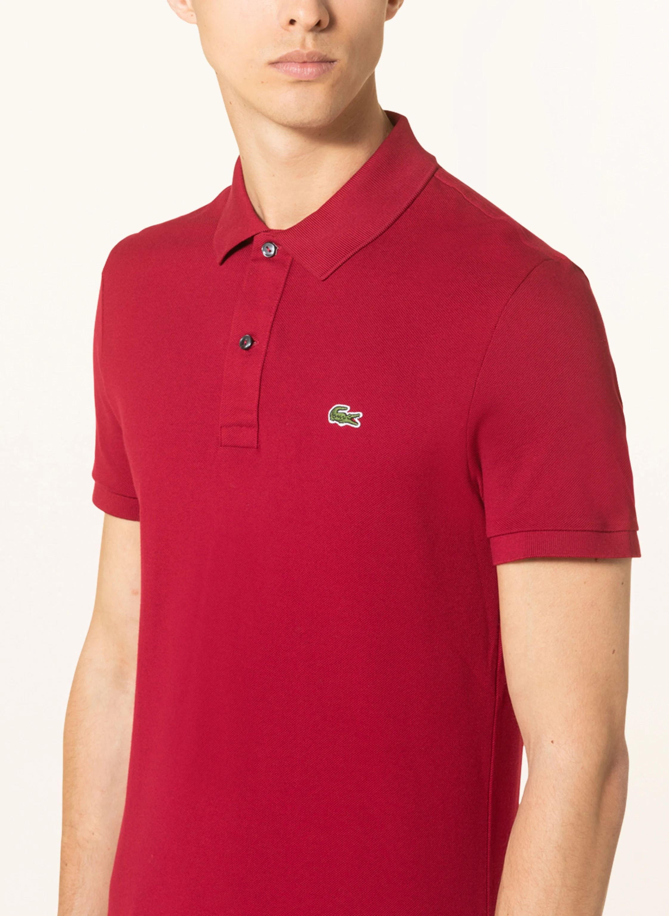 LACOSTE Piqué-Poloshirt Slim Fit