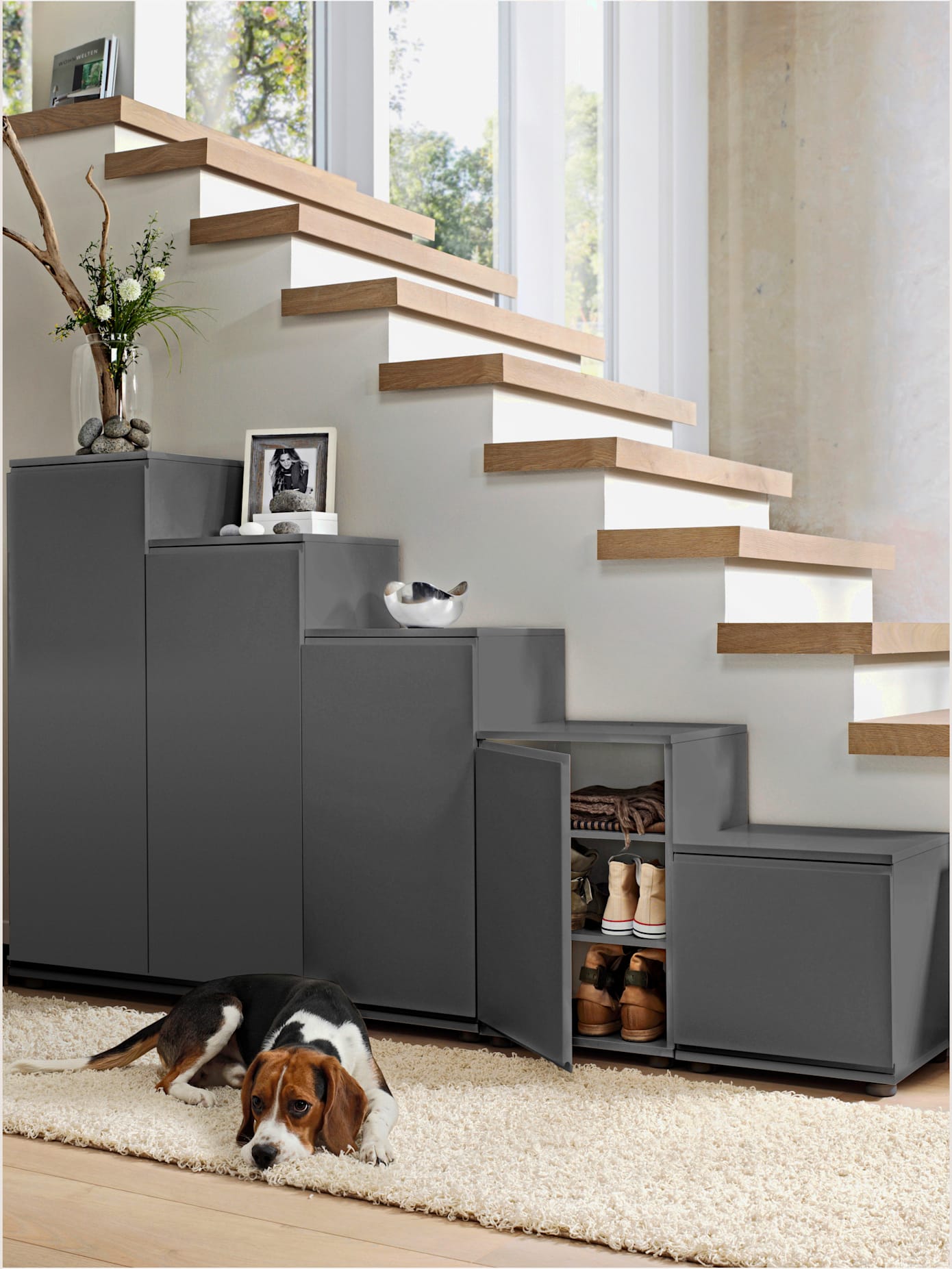 Armoire à chaussures design moderne et sobre