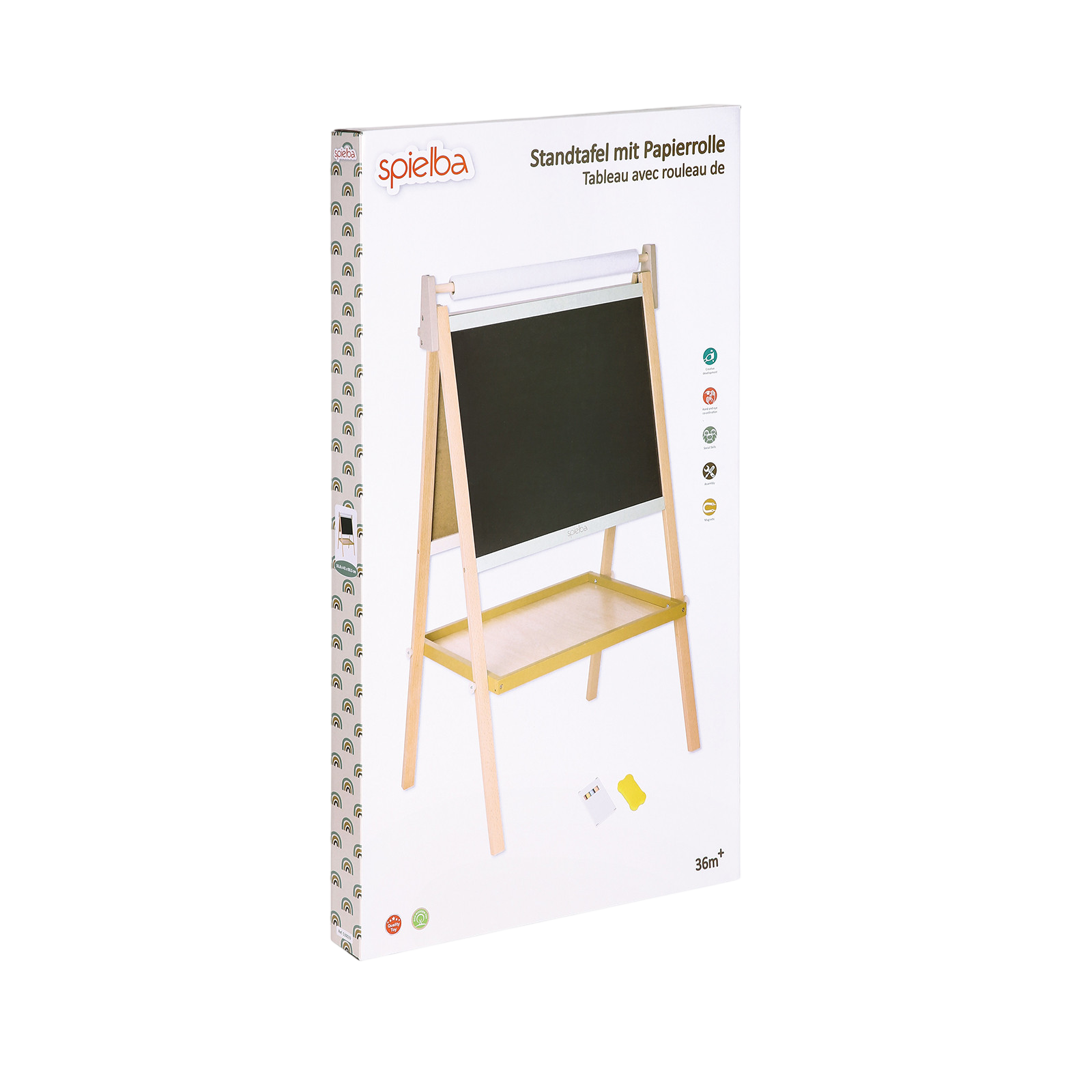 Spielba Standtafel mit Papier & Kreide