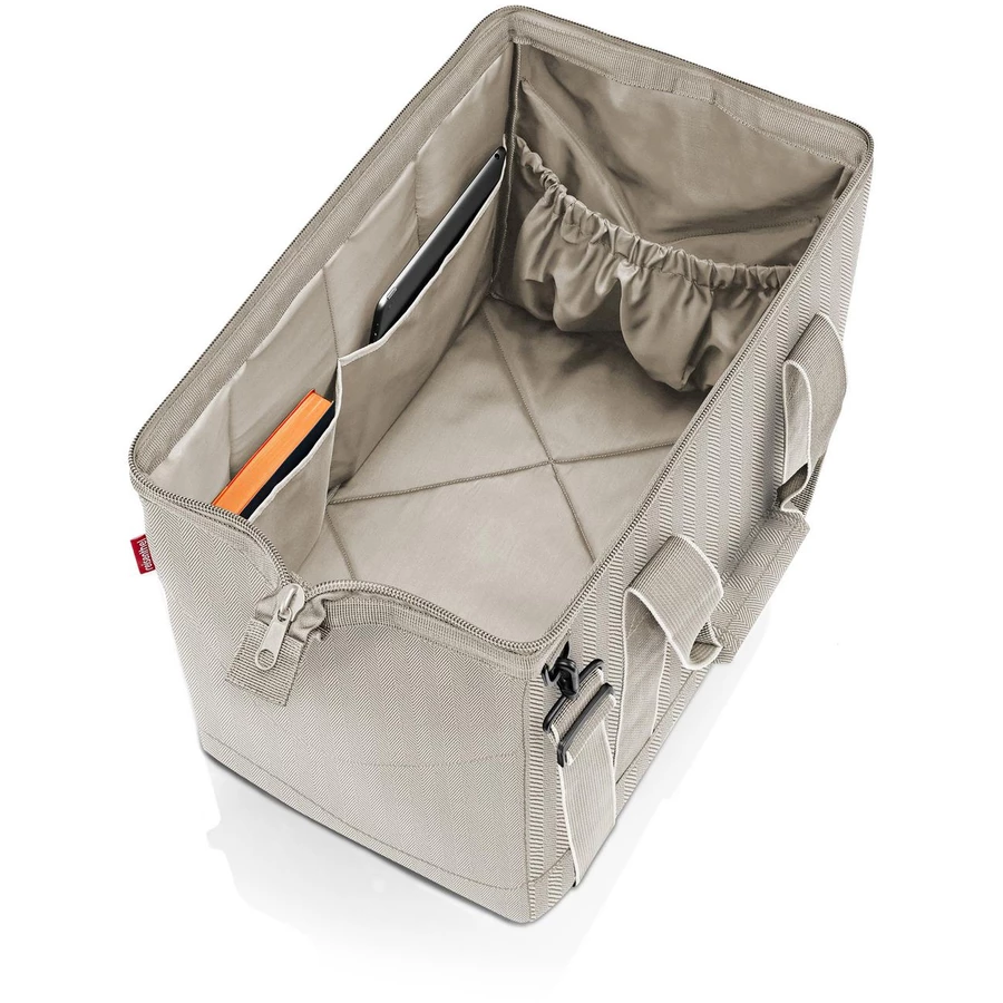 reisenthel travelling allrounder L - Reisetasche 48 cm herringbone sand
