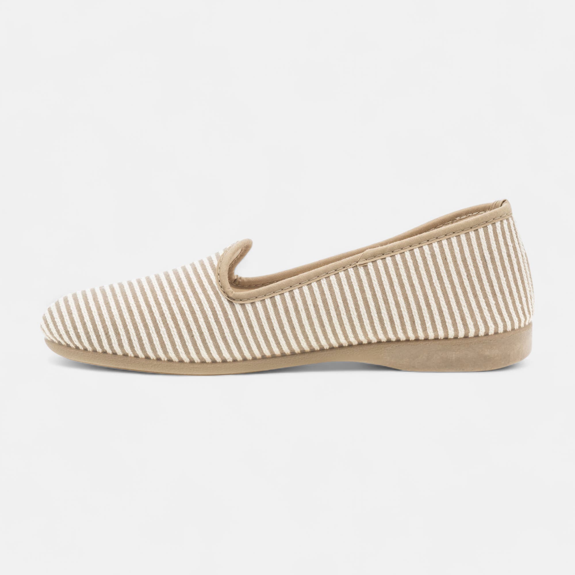 Chaussons ballerines Femme taupe