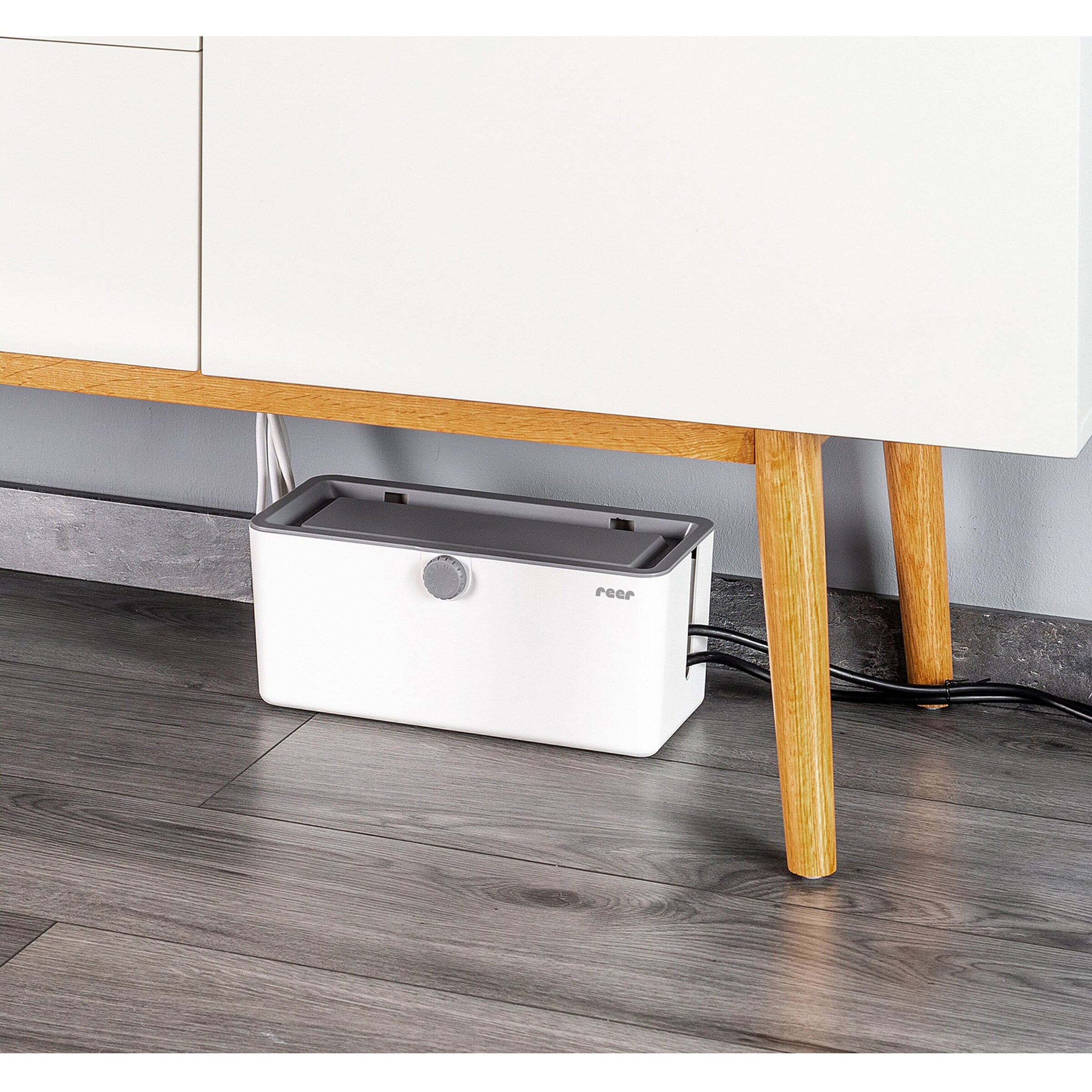 reer Kabelbox CableGuard weiß