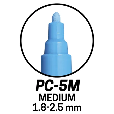 Posca Marker UNI POSCA PC-5M 4er Set