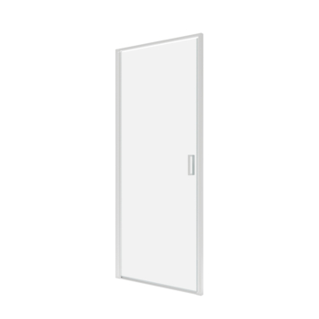 Allibert draaideur Loft Game 90x200cm wit transparant