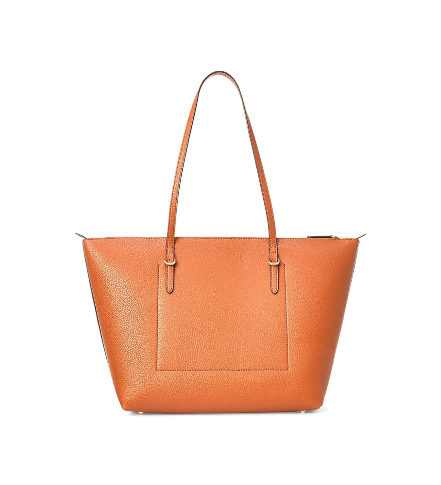 Bolsa tote Ralph Lauren Keaton marrom