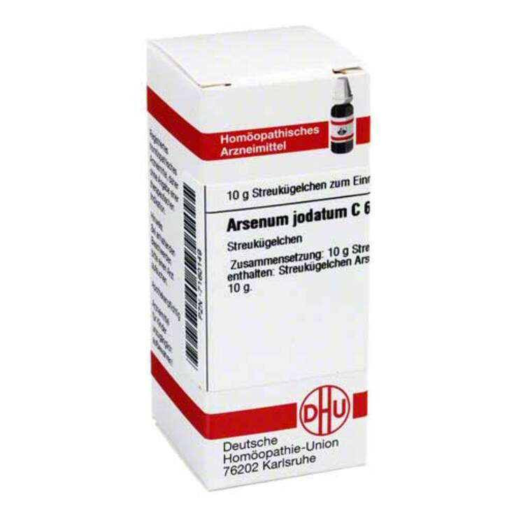DHU Arsenum jodatum C 6 Globuli, 10 g