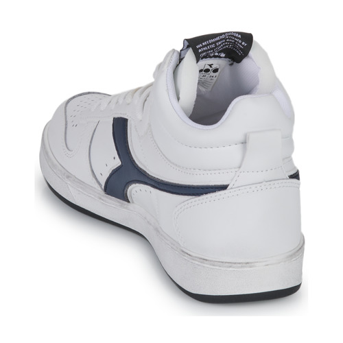 Diadora - MAGIC BASKET DEMI ICONA - Blanc / Bleu