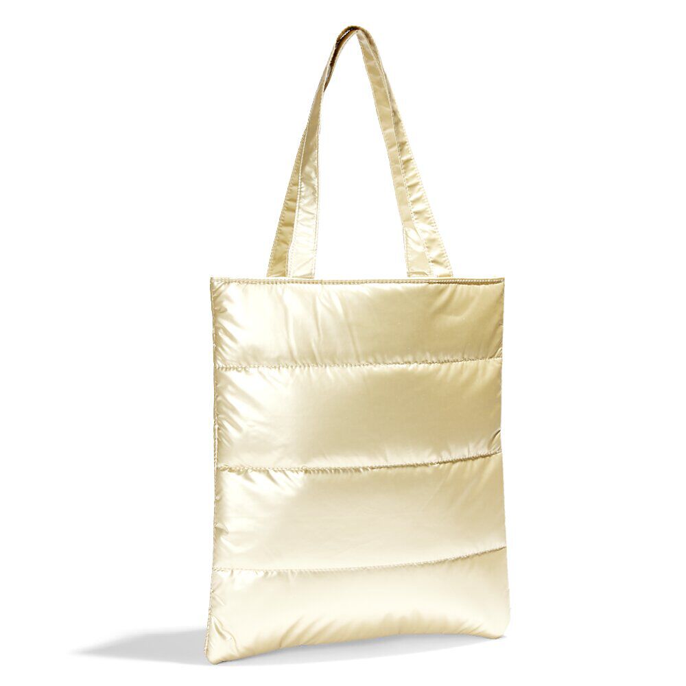 Sac matelassé design doudoune 34x39cm - 3 coloris