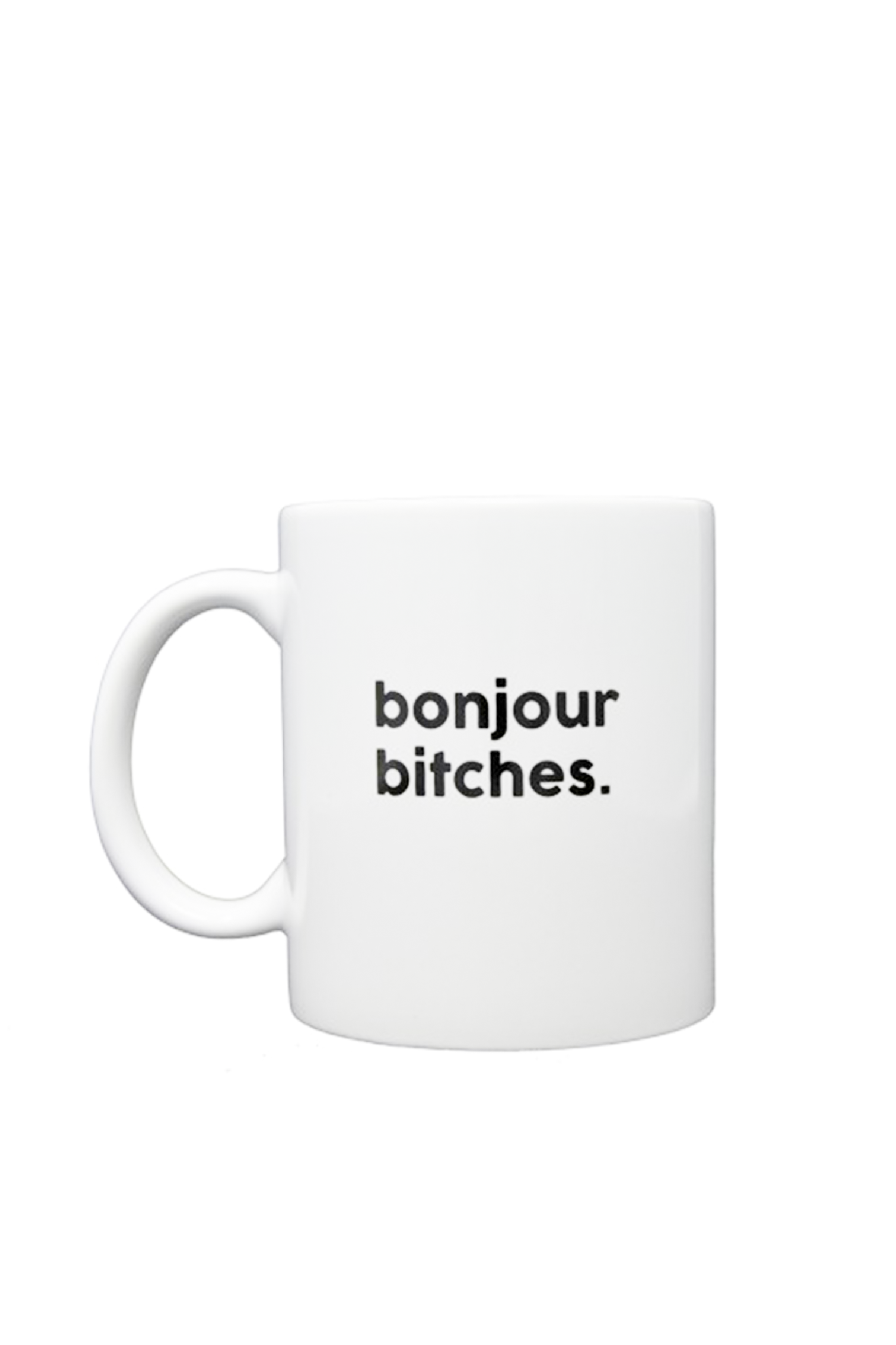 FÉLICIE AUSSI Tasse BITCHES Blanc
