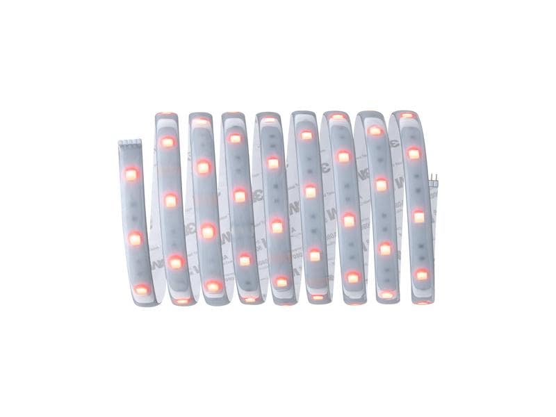 Paulmann LED-Stripe MaxLED 250 RGBW, 2.5 m Verlängerung Beschichteter LED-Streifen mit variabler Lichtfarbe, kürzbar