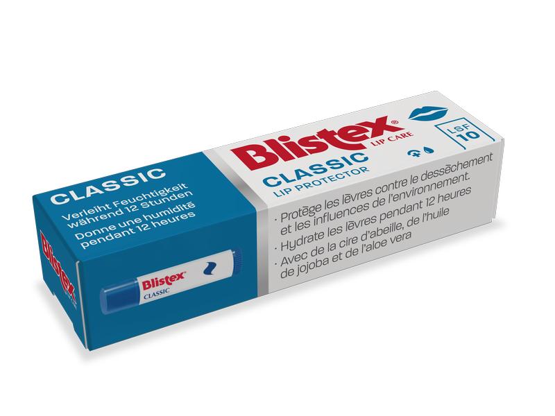 Blistex Lippenpomade Classic LSF 10 4.2 g Feuchtigkeitsspendende Lippenpflege für die tägliche Pflege