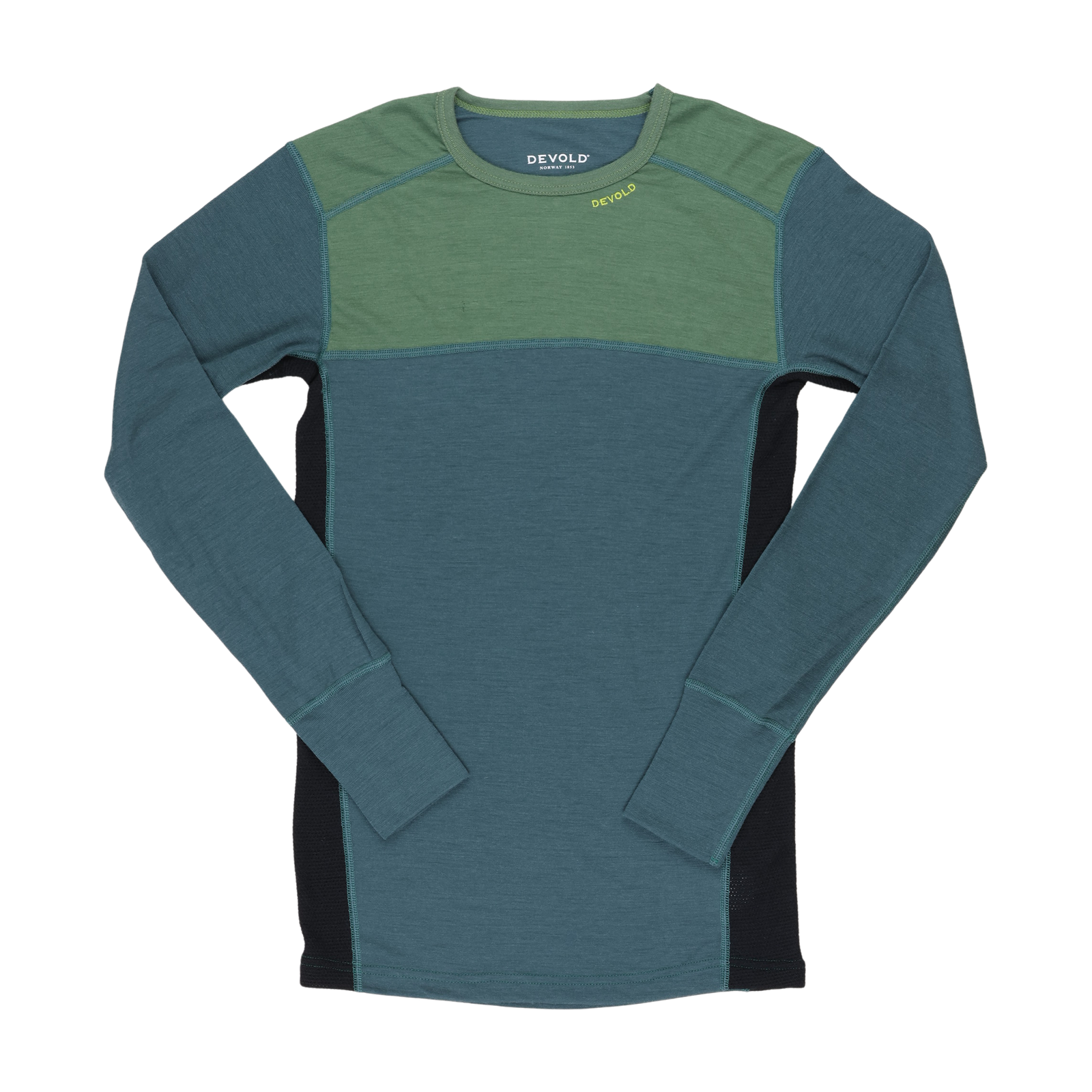 Devold Lauparen Merino 190 trøje, herre (Forest Woods Black) - M