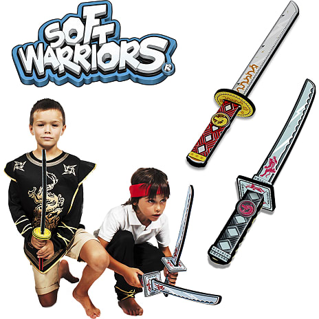 Soft Warriors ninjasværd i skum