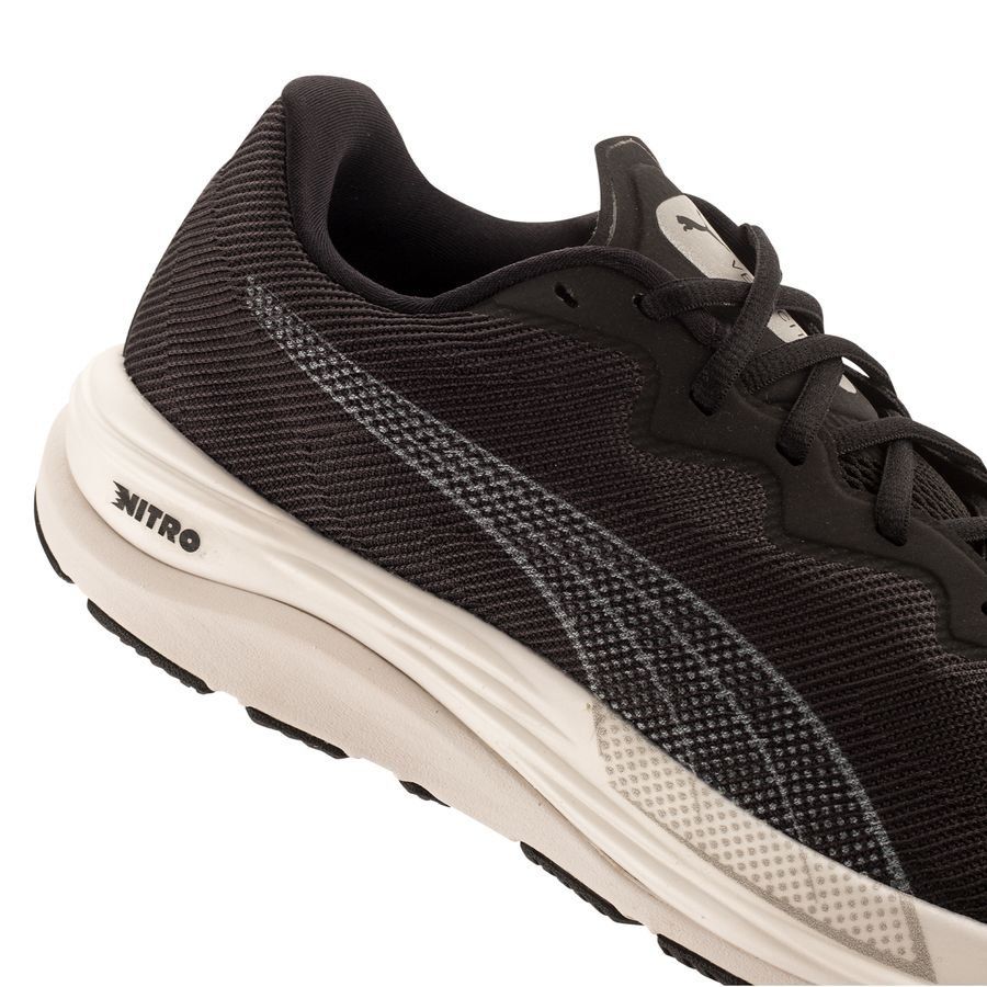 PUMA Chaussures de Running Velocity Nitro 2 - Noir/Blanc