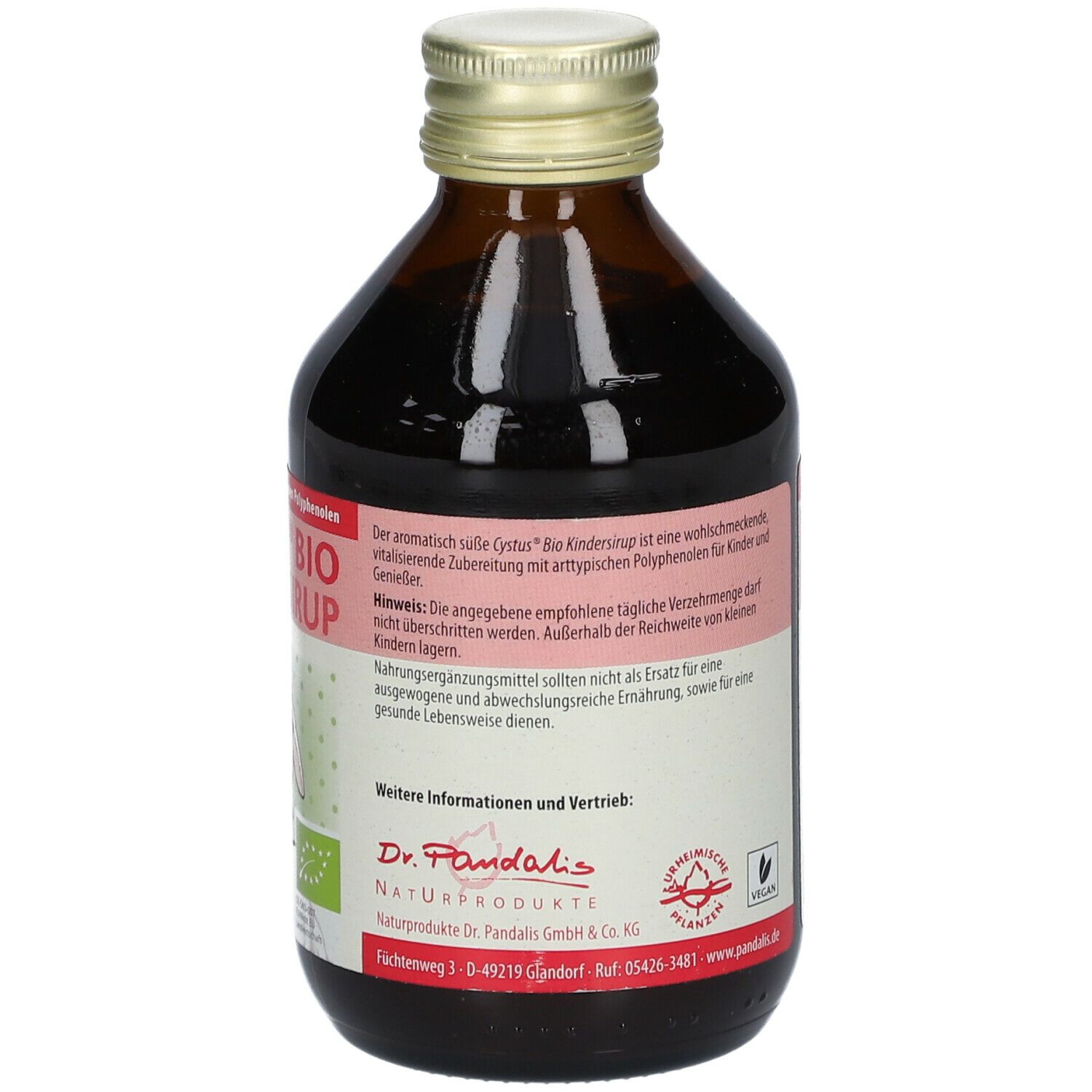CYSTUS® Bio Kindersirup