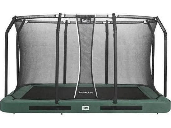 Trampolin Salta Premium Ground 366x244cm grøn