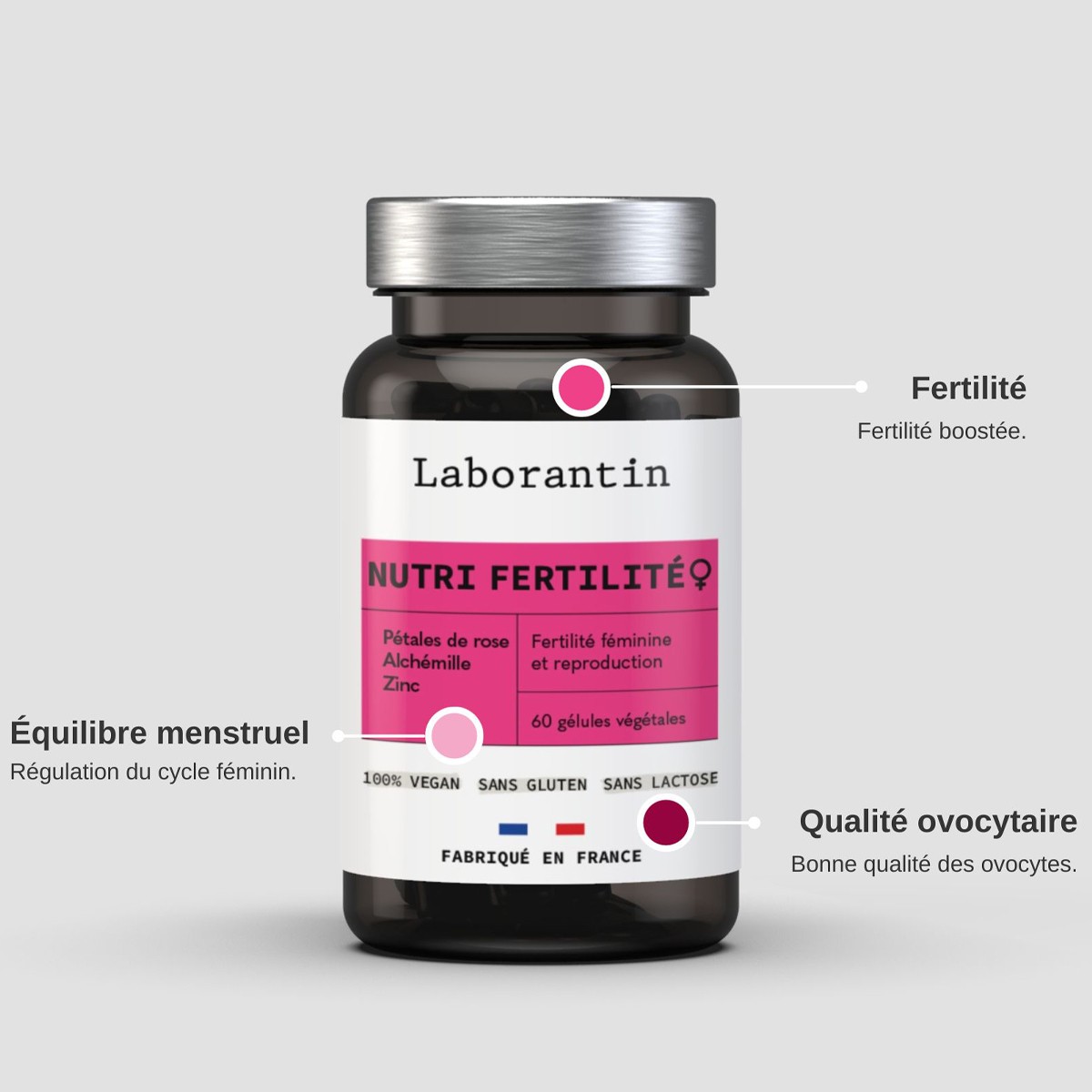 Compléments alimentaires - Nutri fertilité - Femme - 1 mois
