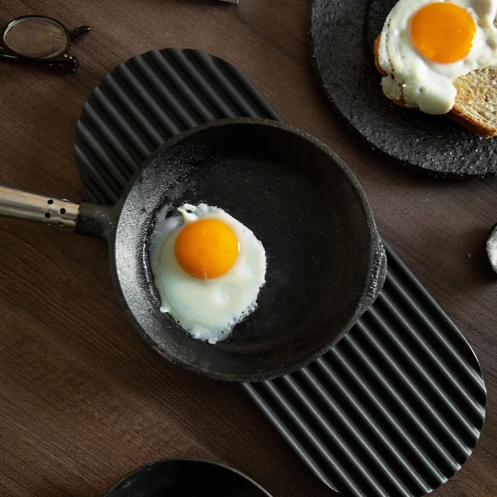 Northern - Podium Servierbrett L 40 cm, Basalt schwarz