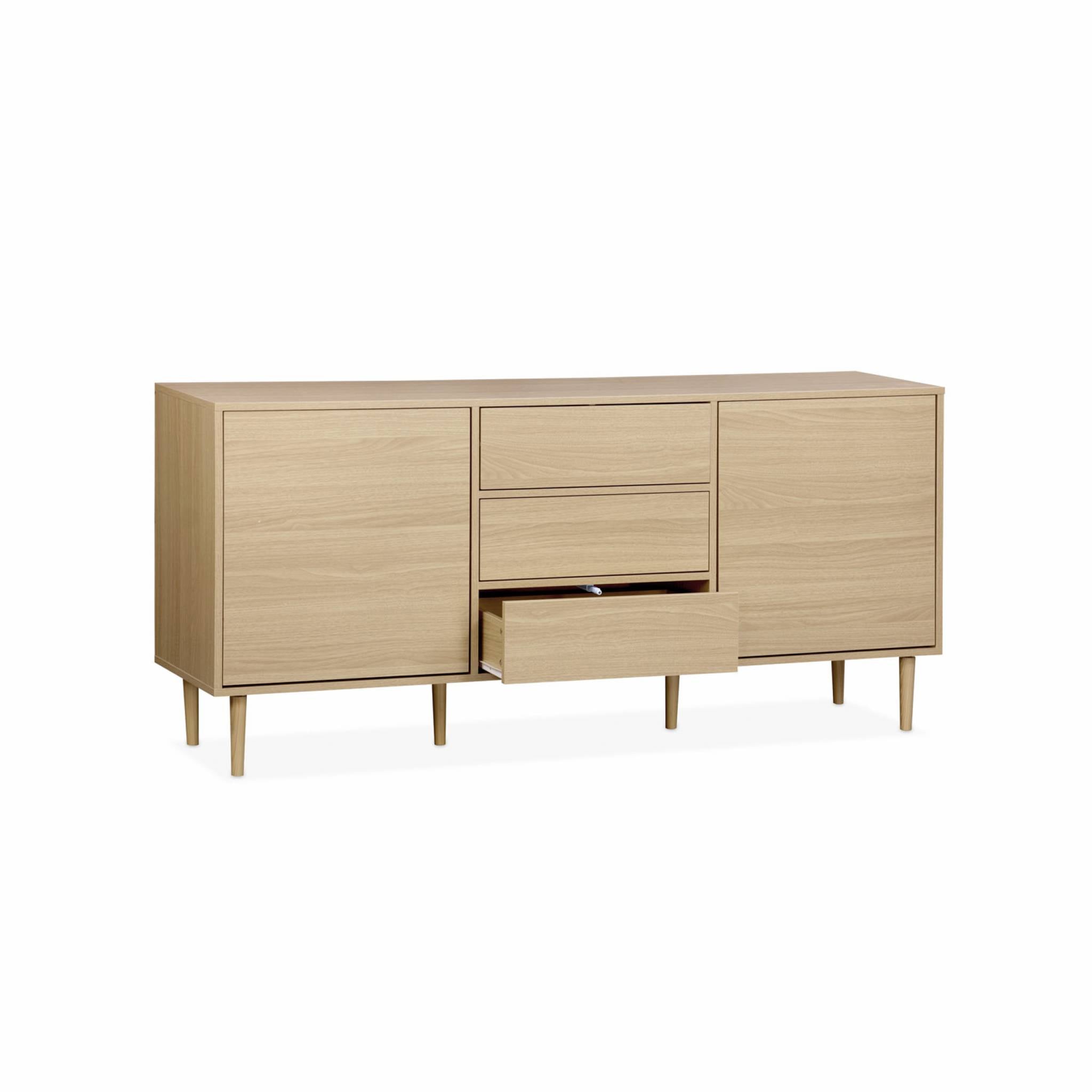 sweeek - Dressoir 160cm met twee deurtjes