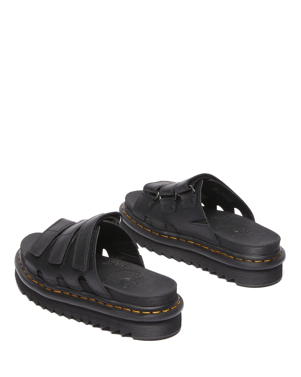 DR. MARTENS<br>Rain Slide Black Athena