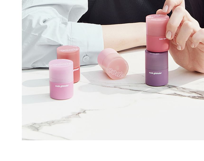 CODE GLOKOLOR - Kleur Lipcerin - 6 kleuren