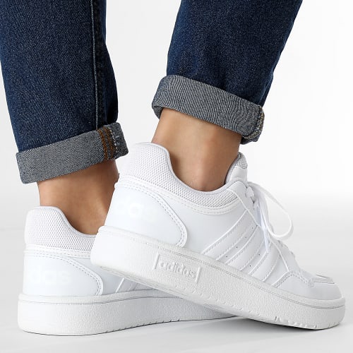 Baskets Femme Hoops 3 Low Classic GW0433 Cloud White