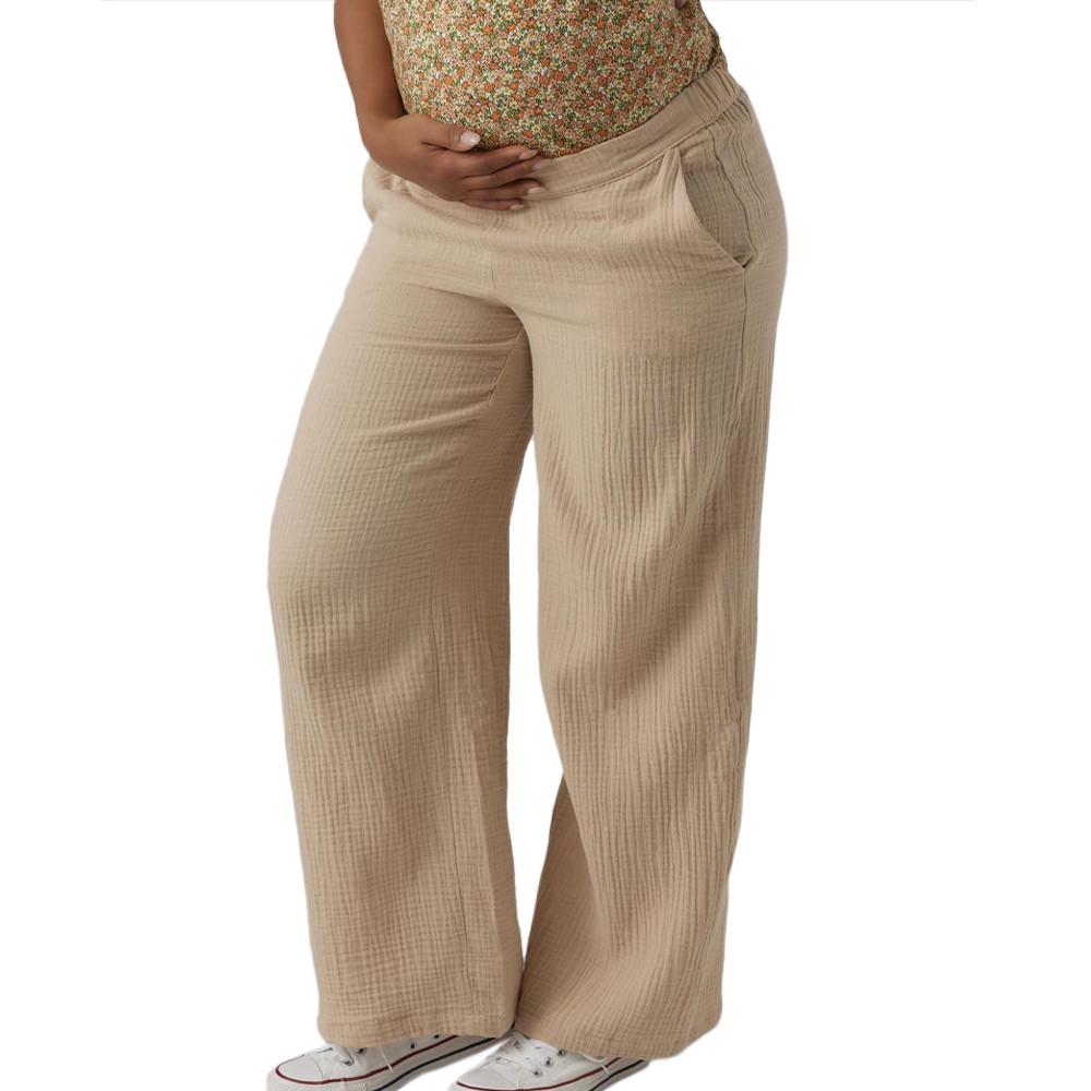 Vero Moda Maternity Pantalons de Grossesse Beige Femme Vero Moda Marternity Nia