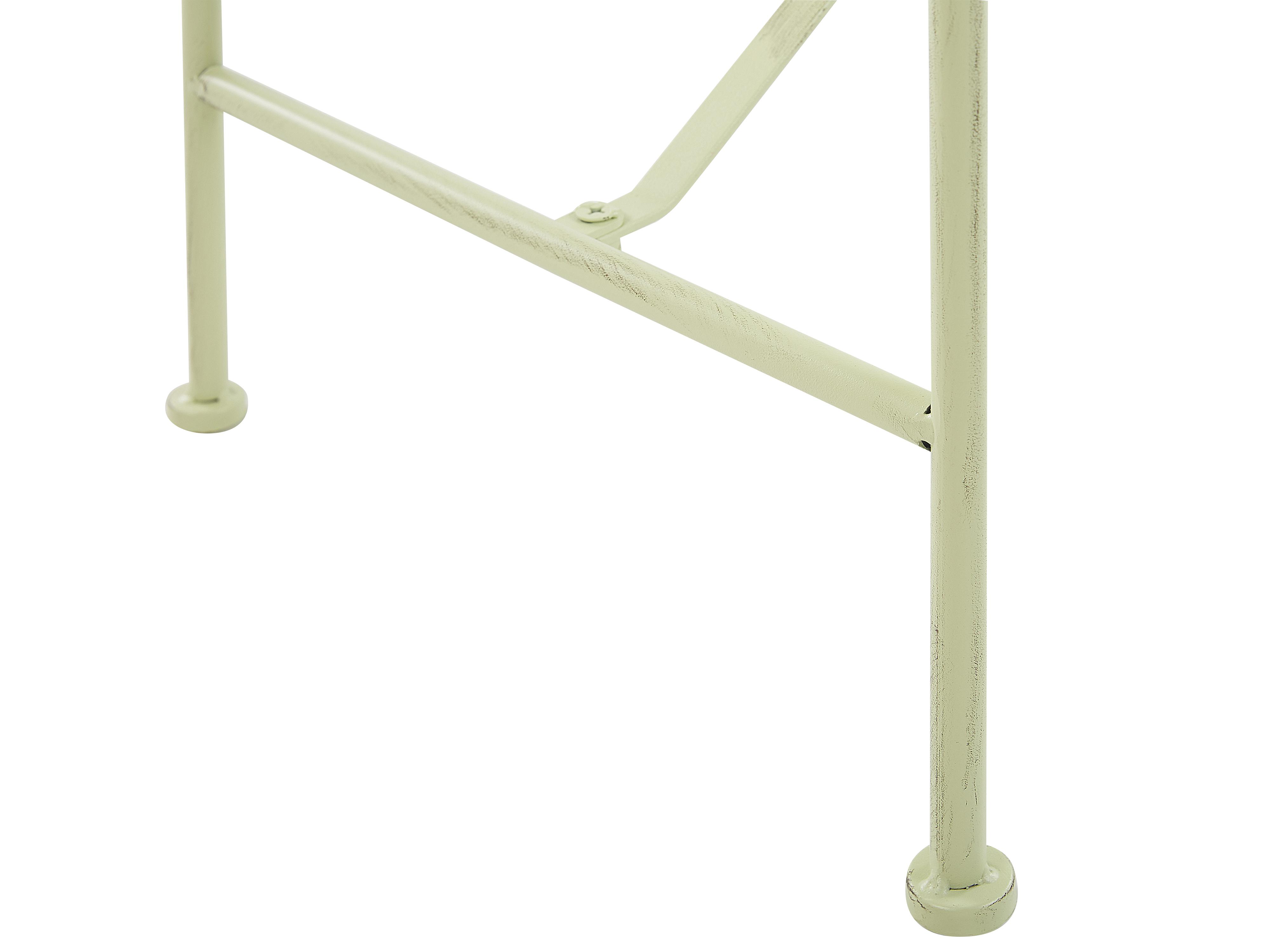 Tuinbank MILAZZO 130 cm Metaal Lichtgroen