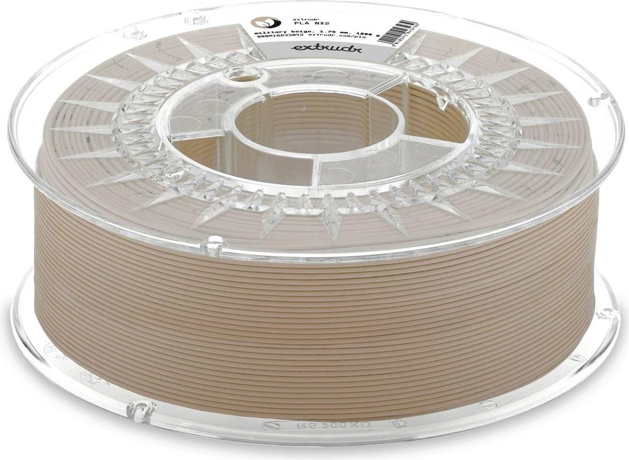 Extrudr  PLA NX2 Matt Militär Beige, 1,75 mm / 1000 g    Next Evolution PLA in Militär Beige