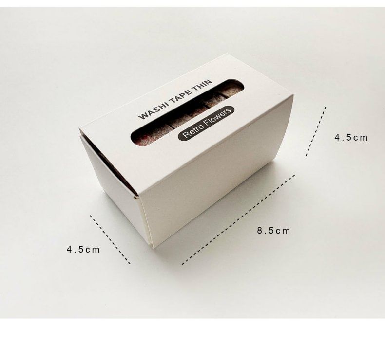 Jun's Journal - Plaid Masking Tape (verschillende ontwerpen) / Set