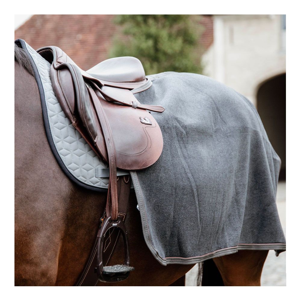 Kentucky HEAVY FLEECE - Couvre-reins dark grey