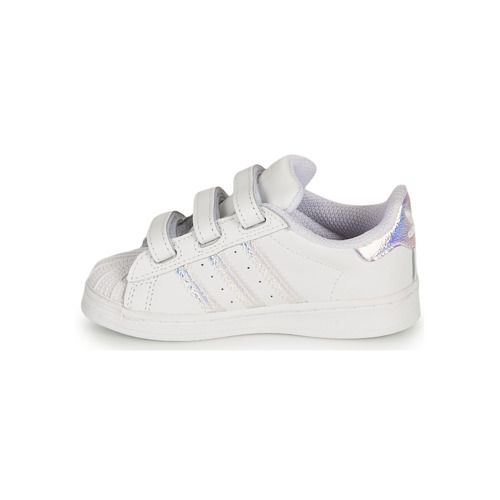 adidas Originals - SUPERSTAR CF I - Blanc / Iridescent