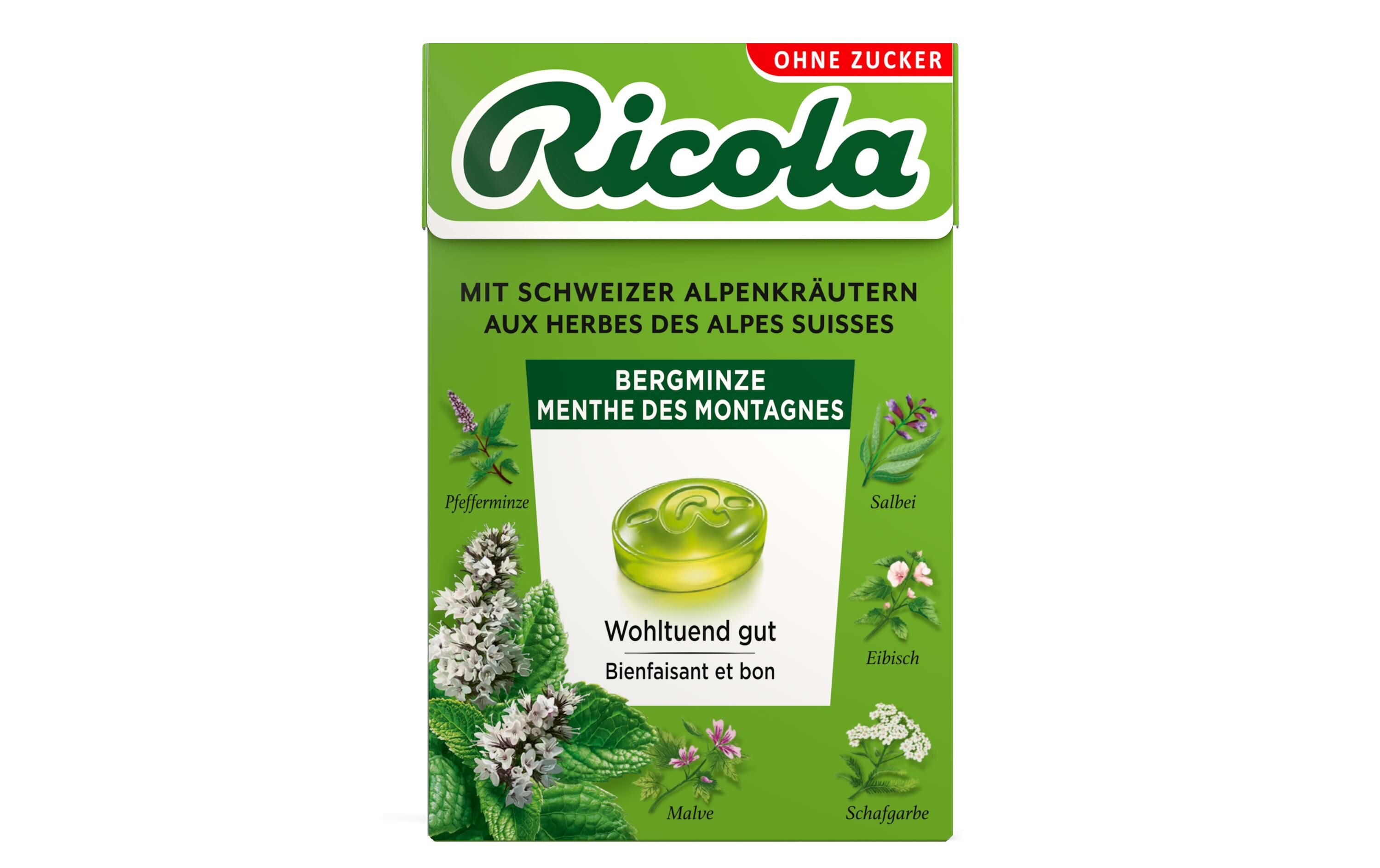 Bonbons Bergminze 50 gDas minzige Lutschbonbon