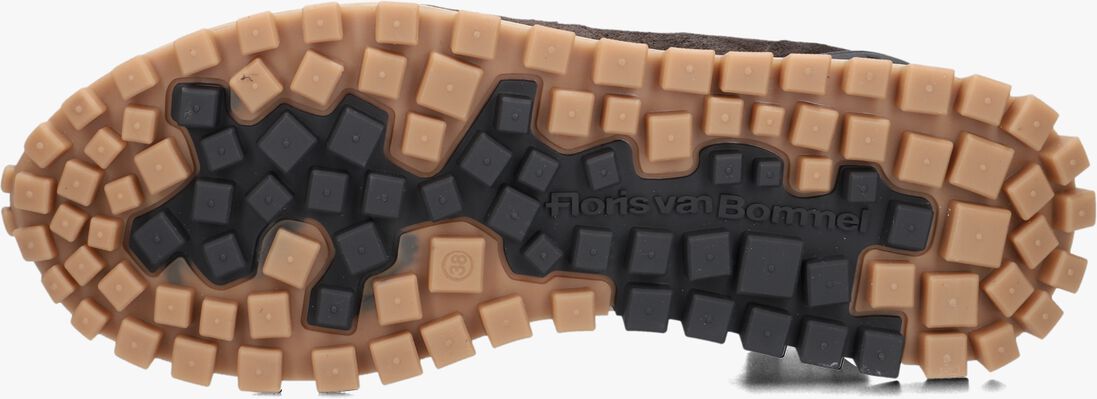 bronskleurig floris van bommel lage sneakers sfw-10100 grommi