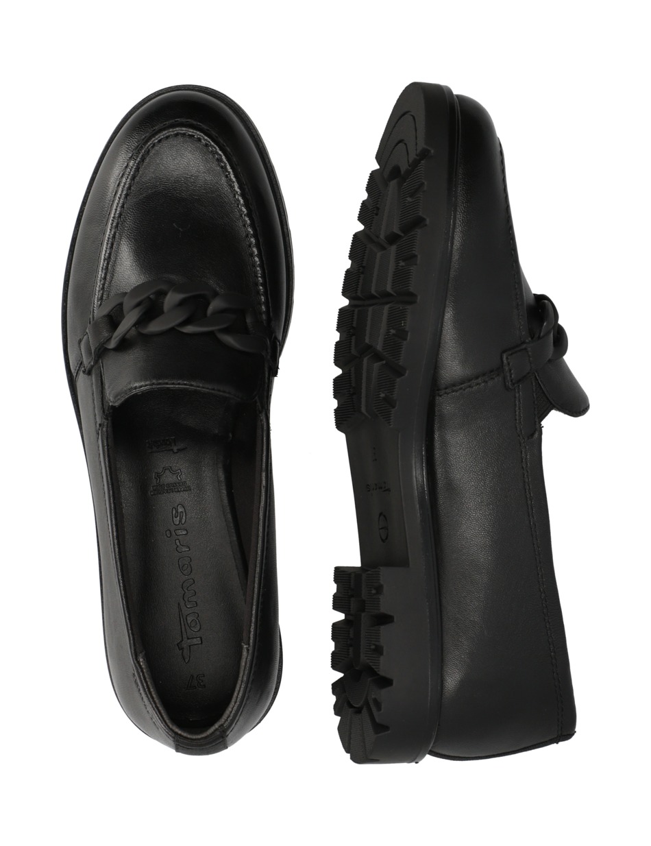 Glattleder Slipper