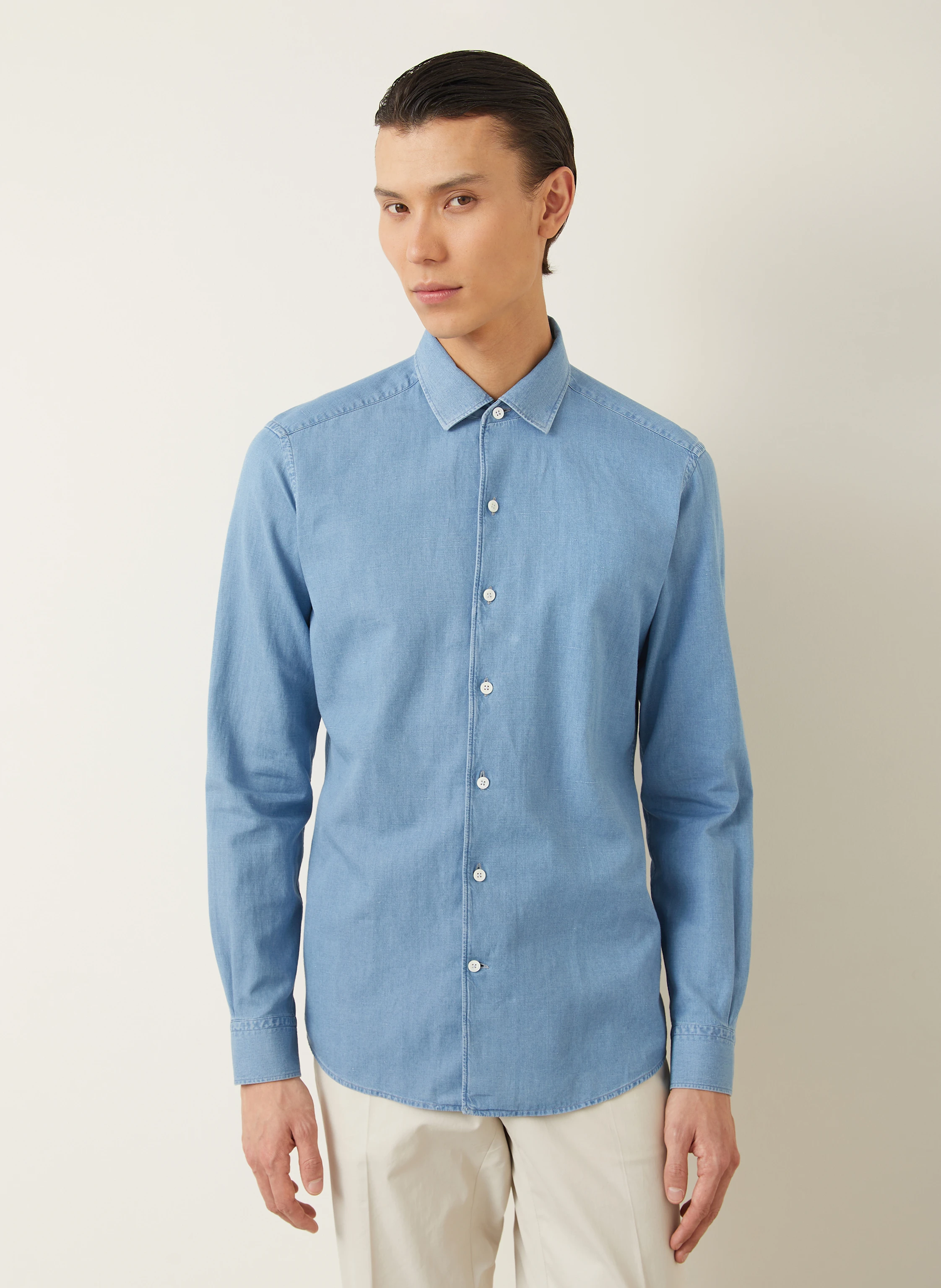 ZEGNA Jeanshemd Regular Fit