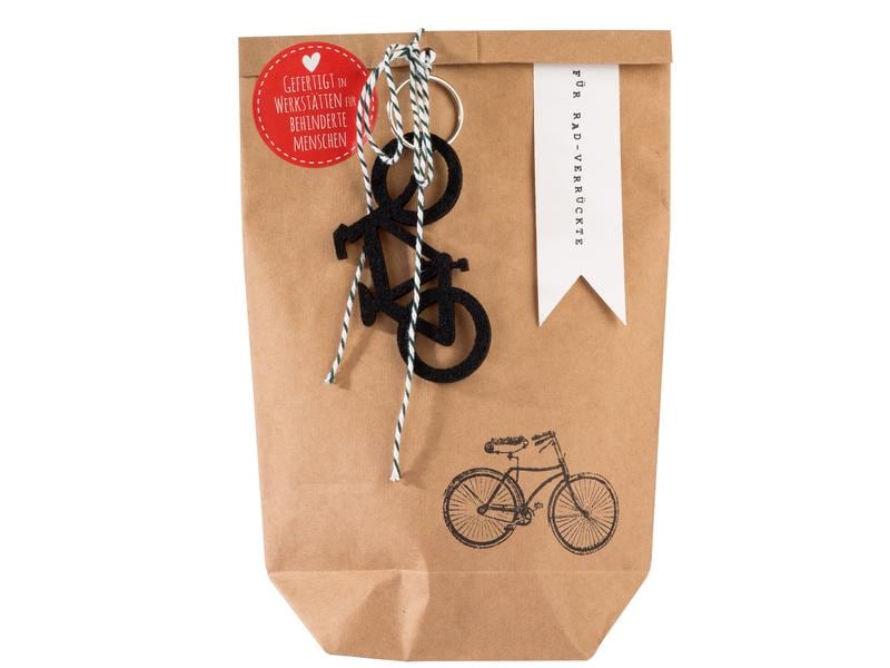 Wunderle Mitbringsel Wundertüte Rad Verrückte Geschenktüte für Radfans