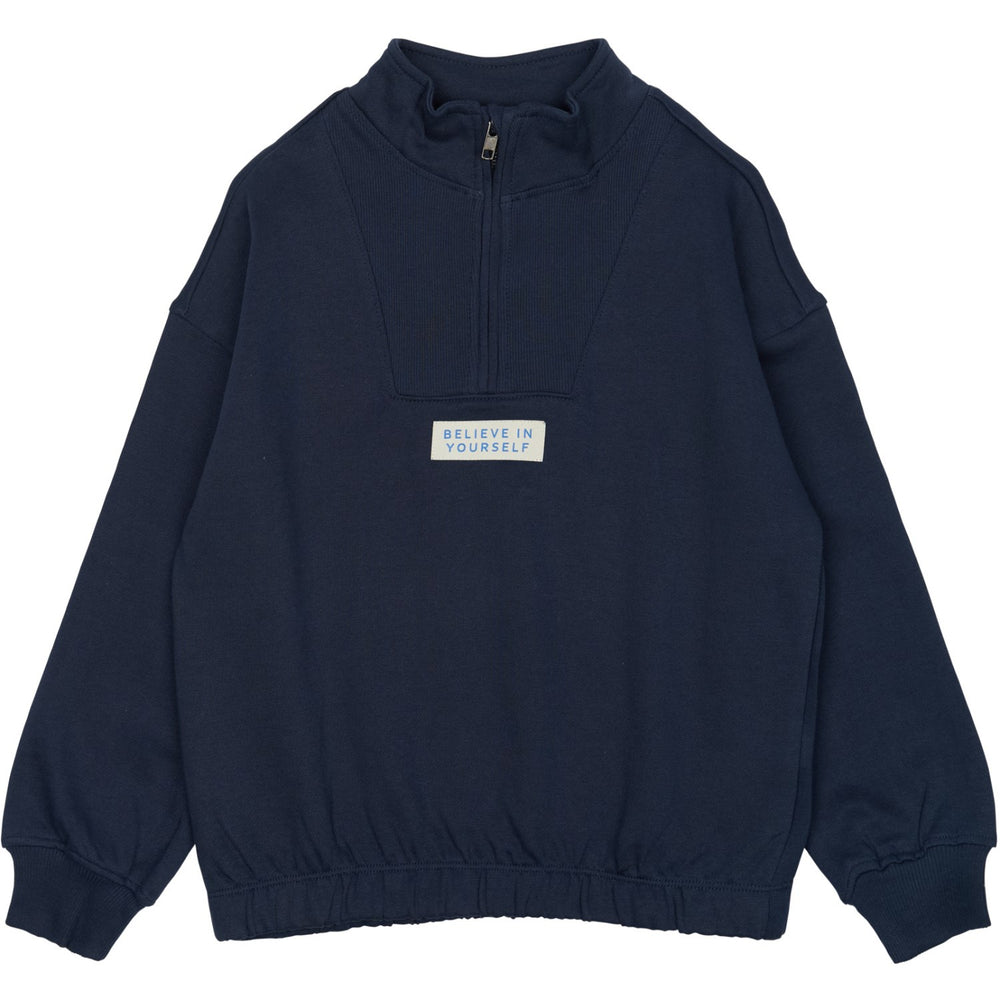 Køb The New Navy Blazer Pax Oversize Sweatshirt