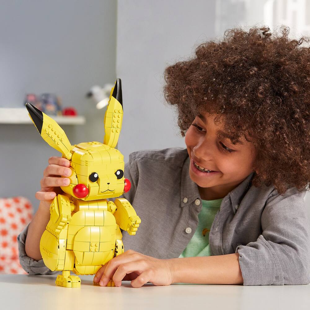 PIKACHU GEANT A CONSTRUIRE 30 CM - POKEMON
