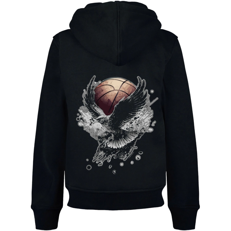 F4NT4STIC Hoodie Basketball Adler schwarz