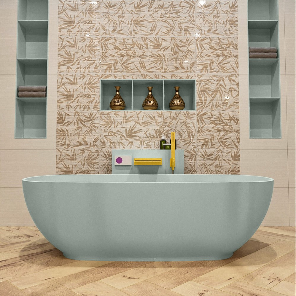 Mondiaz Rock vrijstaand bad 170x70cm kleur greey