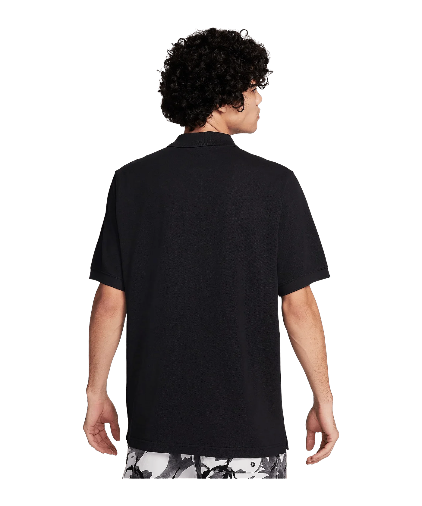 Nike Club Poloshirt Schwarz Weiss F010