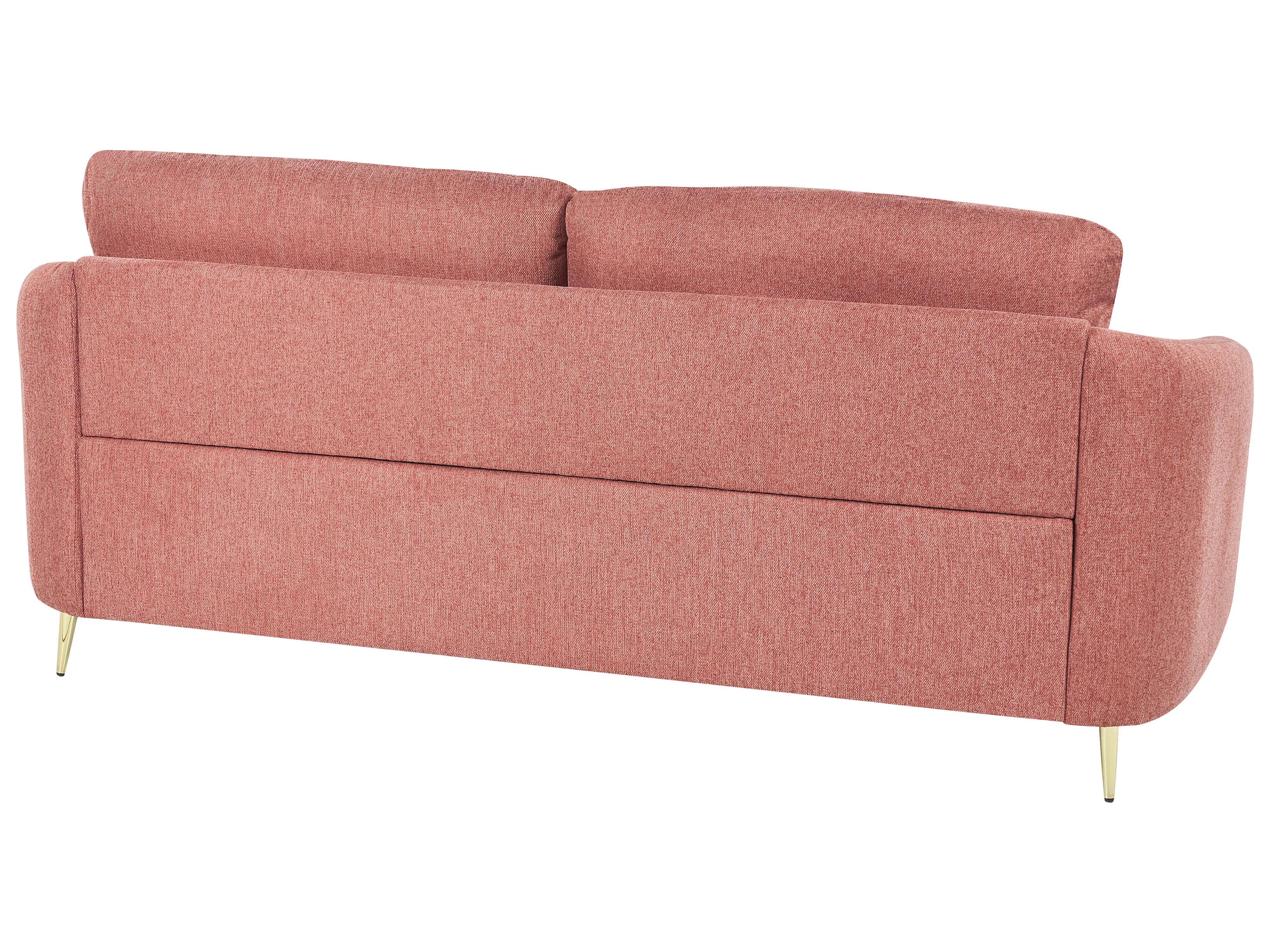 Bank 3-zits TROSA Stof Roze