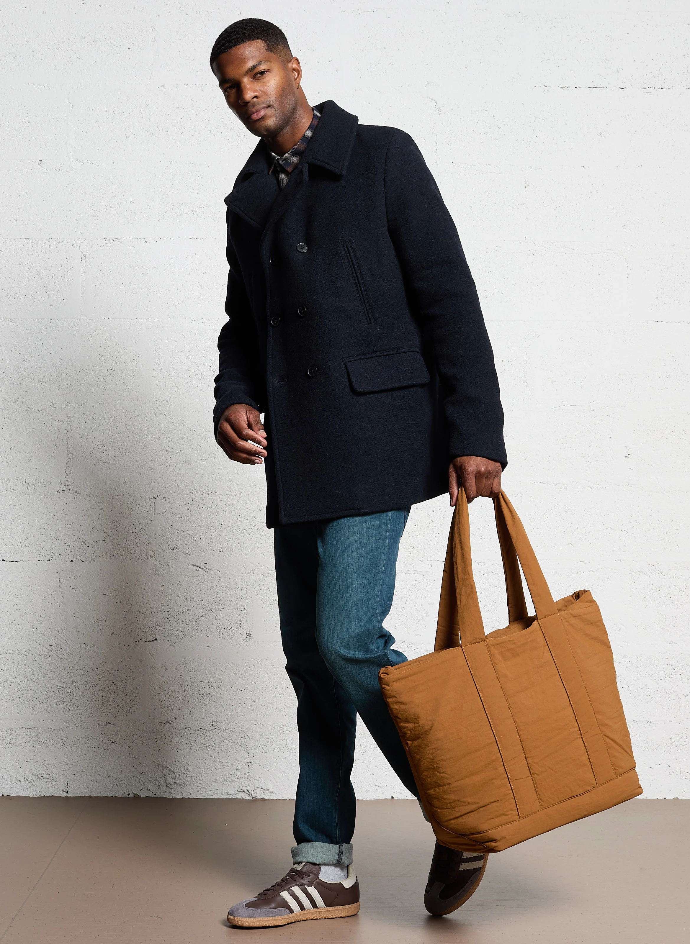 Sac week-end rembourré | Marron