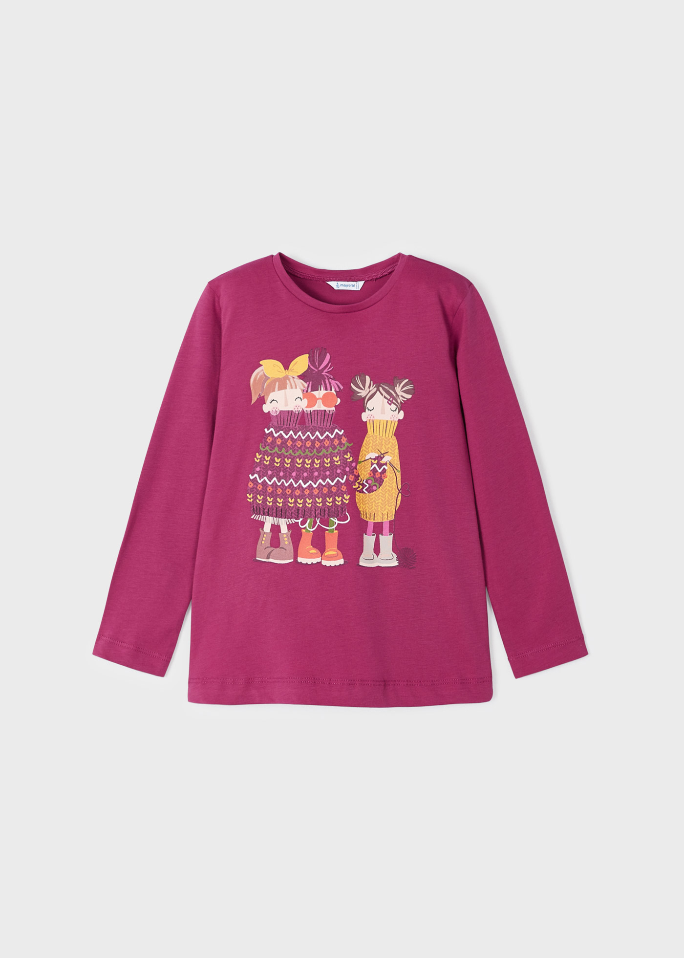 Camiseta estampada Better Cotton para meninas