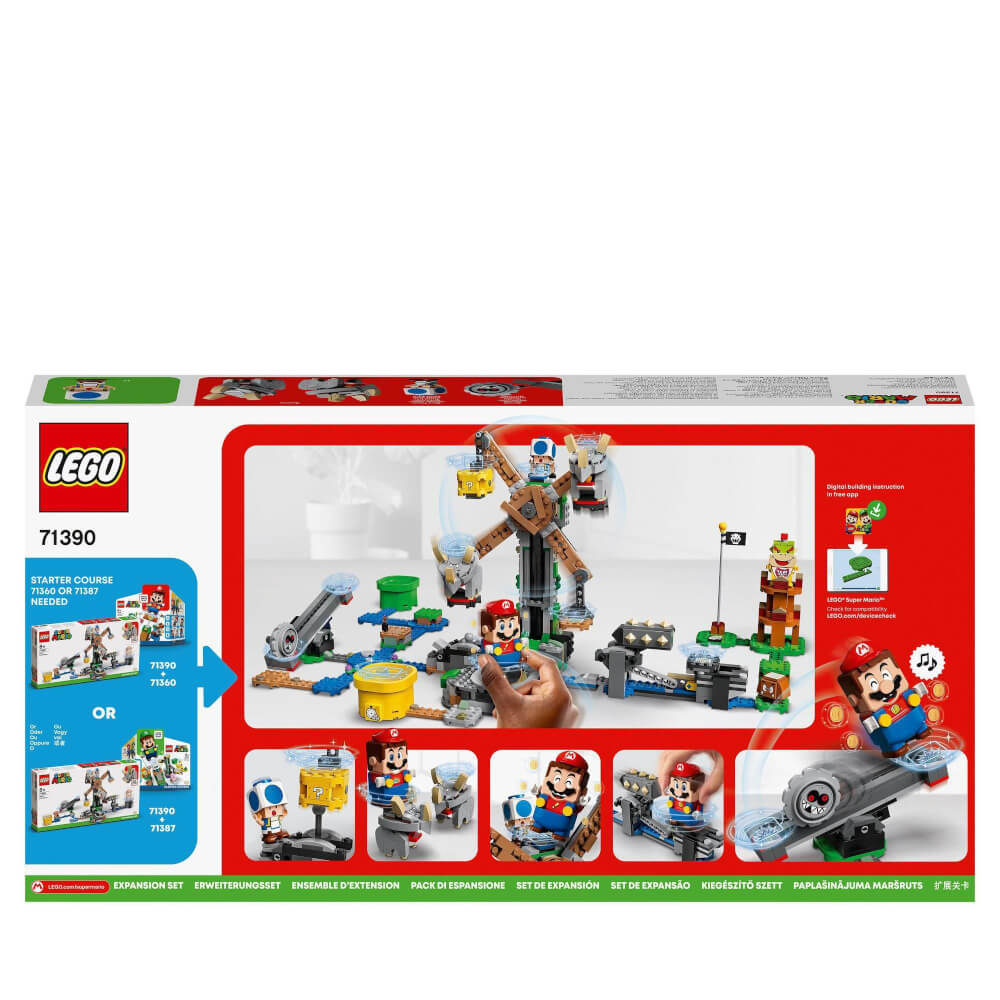 LEGO® Super Mario 71390 Reznors Absturz – Erweiterungsset