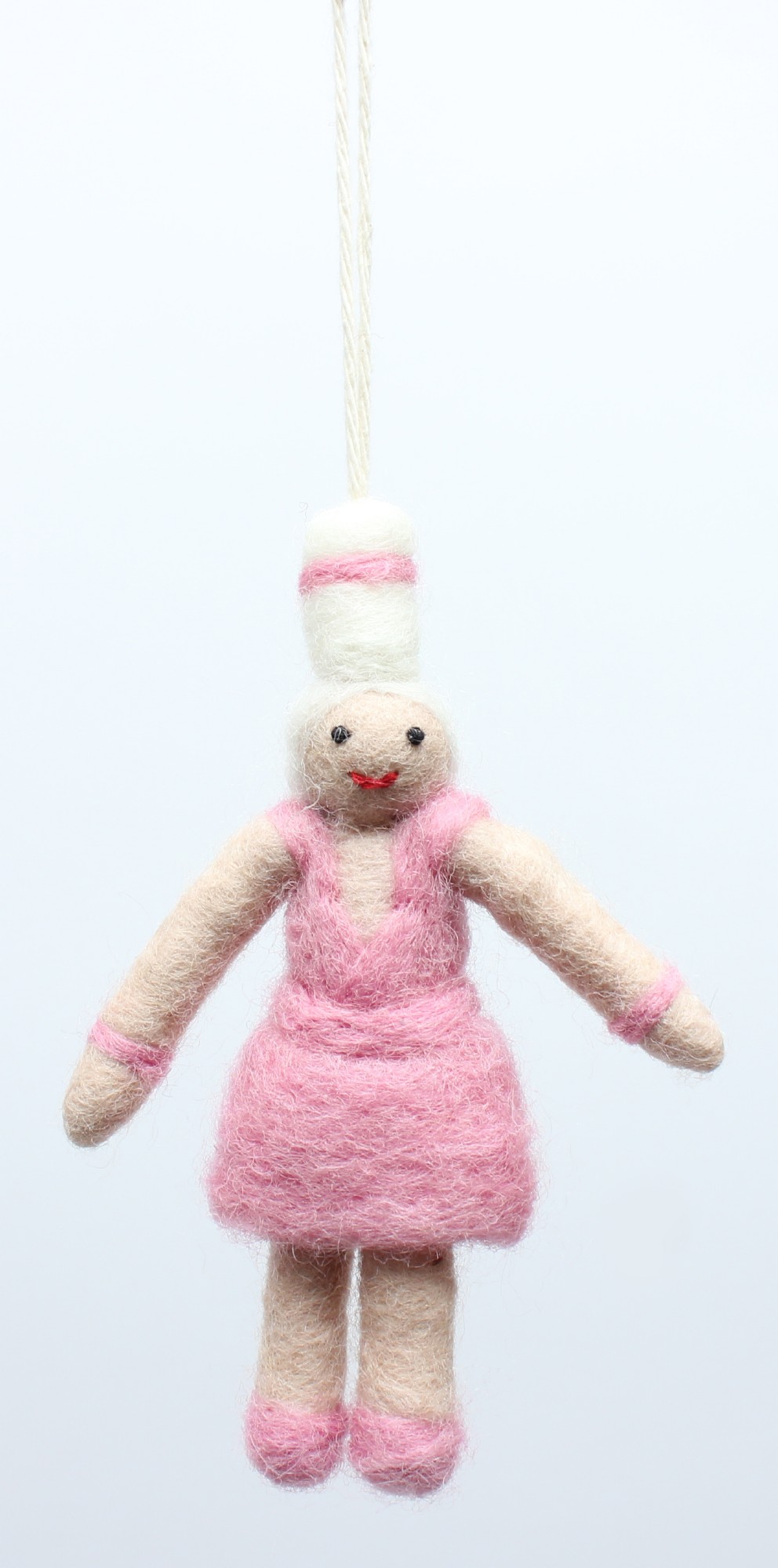 Anhänger 'Frau' aus Filz, H 11 cm, B 7 cm, L 2 cm günstig bestellen