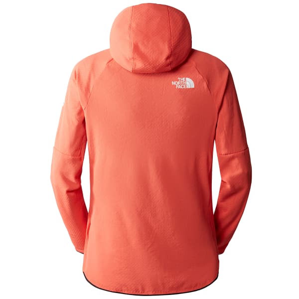 Veste polaire randonnée THE NORTH FACE W SUMMIT FUTUREFLEECE FZ HOODIE RADIANT ORANGE