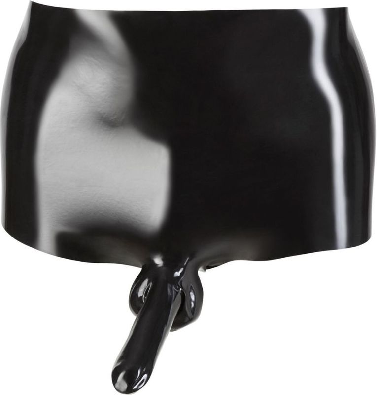 LATEX - Boxer - Natuurkleur - Met Penisomhulsel